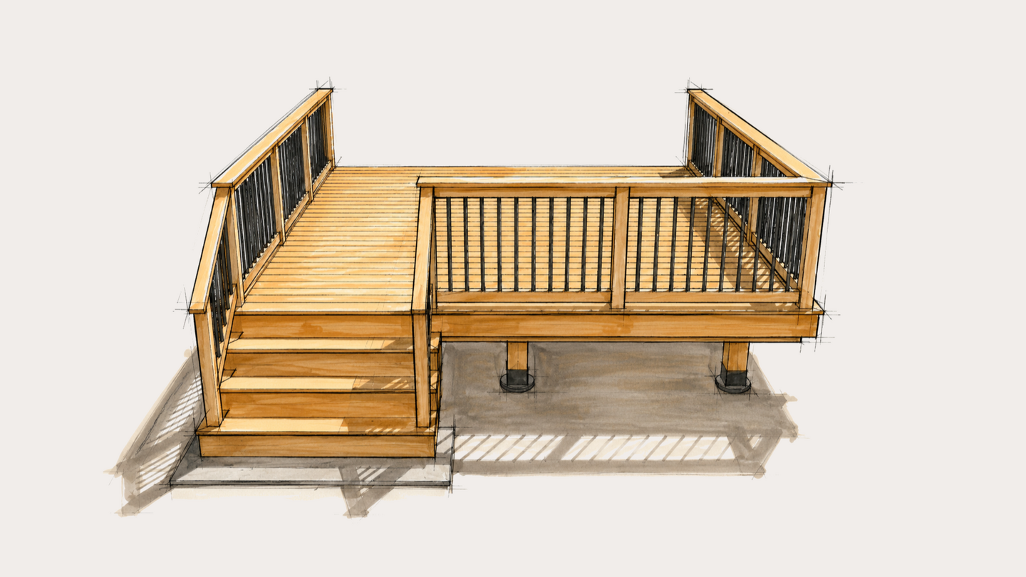 Deck sketch